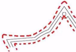난간용 파이프 등록디자인 측면도